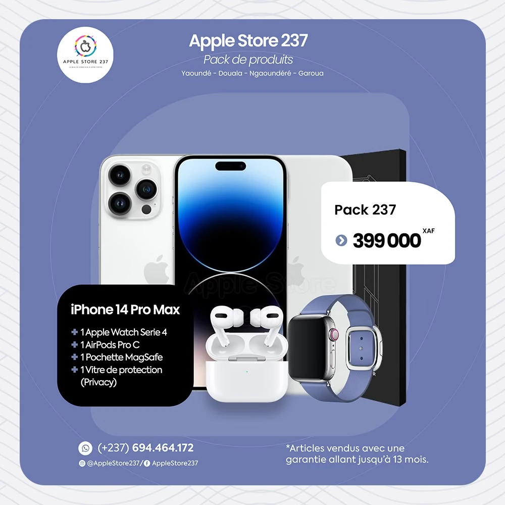 Pack 237 · 399 000 FCFA