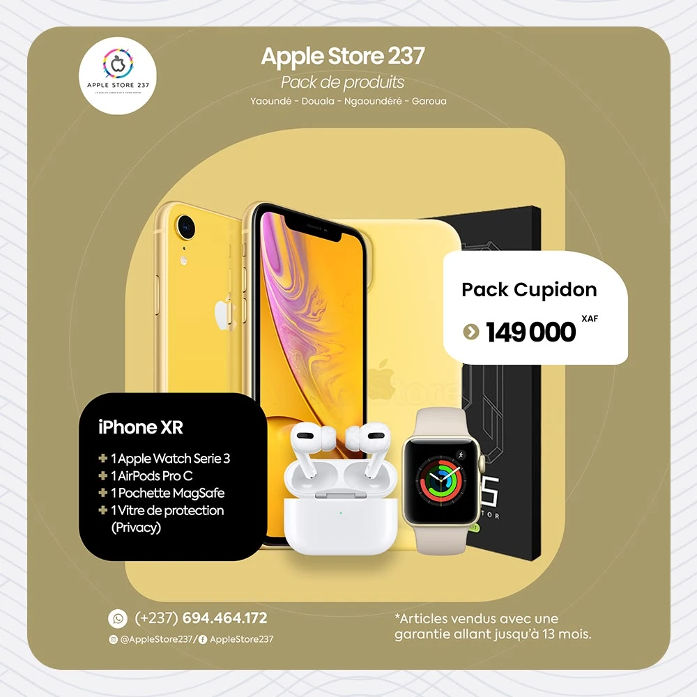 Pack Cupidon · 149 000 FCFA