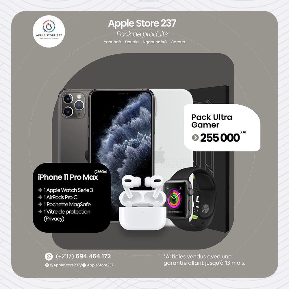 Pack Ultra Gamer · 255 000 FCFA