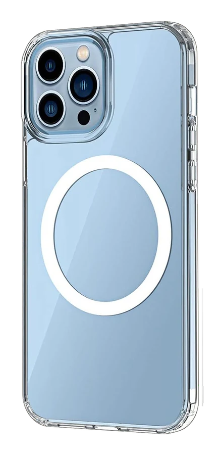 Coque transparente MagSafe, iPhone 13 Pro Max